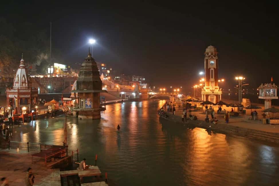 3 Days Haridwar Rishikesh Tour From Delhi By Train - Rishikesh in a day: bridges, ashrams, and Ganges scenes