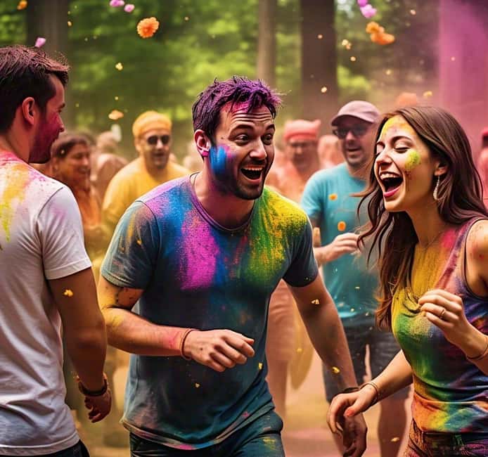 4 March - Enjoy Holi (Color Festival) w/ Local Delhi Family - First contact: teeka, kalava, and the welcome ritual