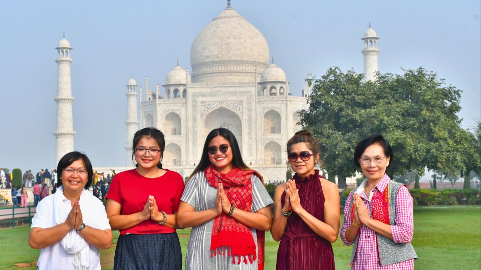 Agra: Private Taj Mahal and Agra Fort Tour with Hotel Pickup - Taj Mahal time: express entry, guided meaning, and photo stops