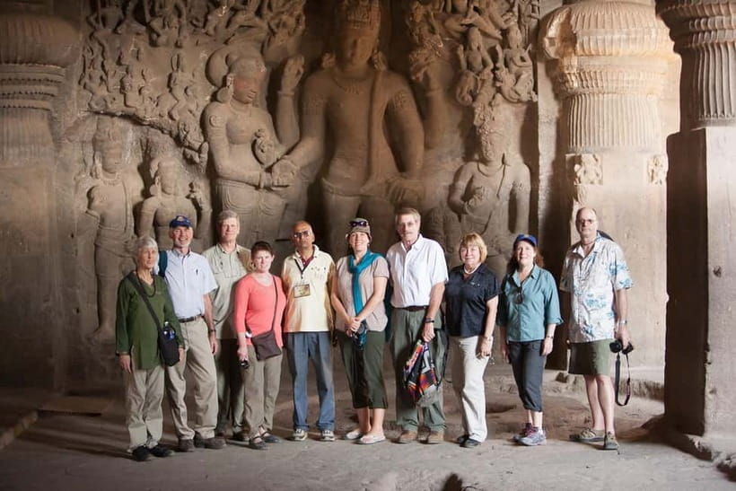Ajanta & Ellora : Day Tour from Mumbai with Flight Tickets - Ellora Caves: 34 Rock-Cut Temples Across Three Faiths