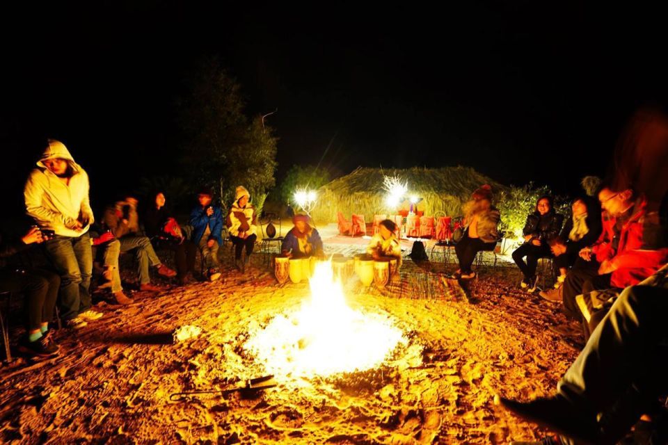All-Day Desert Safari with Cultural Program - Food in the desert: shaded lunch, pure veg buffet dinner, and allergy notes