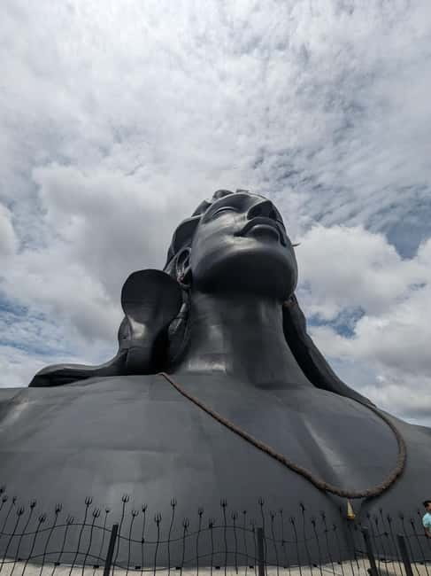 Bengaluru: Isha Foundation Blessing Shiva Tour - Nandi Hills: the view break and why the permit matters