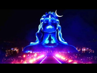 Bengaluru: Isha Foundation Blessing Shiva Tour - The 7:00 pm Shiva light show: timing is everything