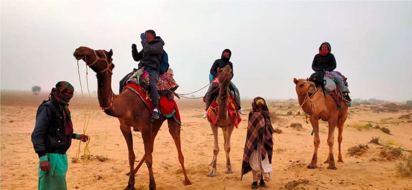 Blissful Half Day Sunset Camel Safari with Musical Evening - Timing, comfort, and group reality in a 6-hour outing
