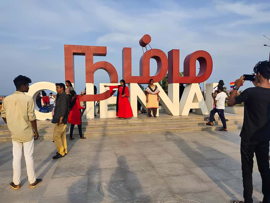 Chennai in a Day: Private Tour of Top Attractions with Lunch - Kapaleeshwarar Temple: carvings, atmosphere, and a good start
