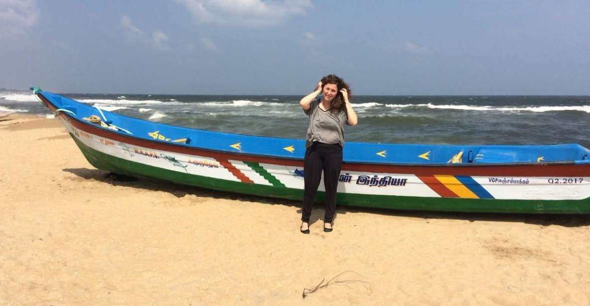 Chennai: Marina Beach Heritage Walk - Outside Chennai Marina Lighthouse: what you gain from climbing first