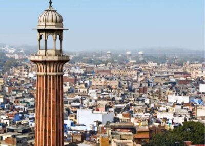 Delhi: Evening Tour of Old Delhi City with Guide - Red Fort: The Mughal Power Base in Red Sandstone