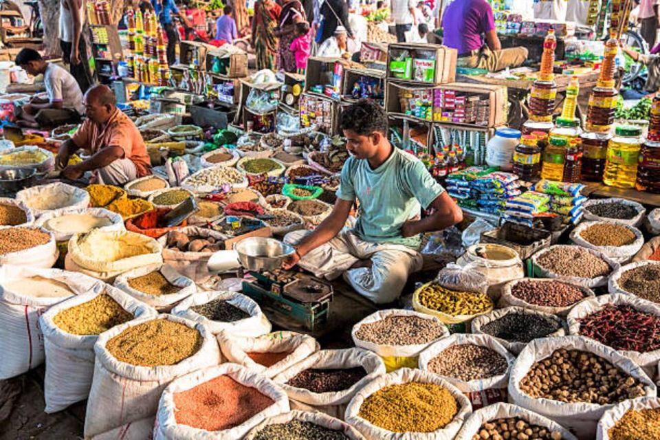 Delhi: Half day Shopping tour with guide by car. - Khari Baoli: Tea, Spices, Herbs, Nuts, and Asia-Scale Spice Browsing