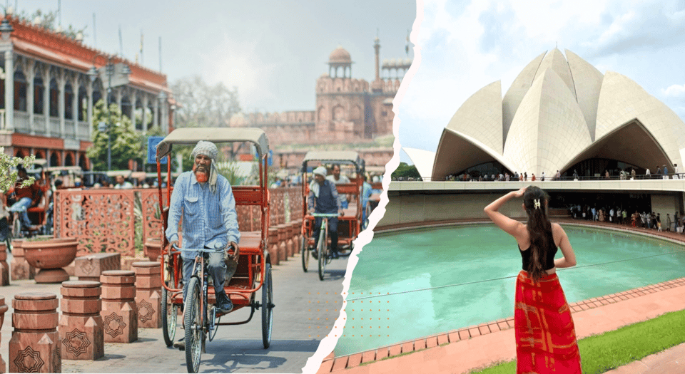 Delhi: Old & New Delhi Private Tour with Rickshaw Ride - Akshardham, plus a midday break that’s actually useful