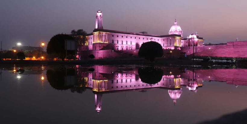 Delhi: Private Old & New Delhi Tour – Full or Half Day - A Drive Past Parliament and the Presidential House: The Political-Heart Glimpse