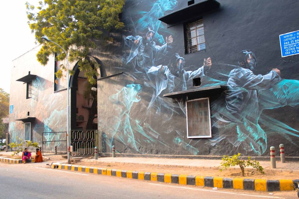 Delhi Street Art Tour - Lodhi Art District murals: street art with a guide’s storyline