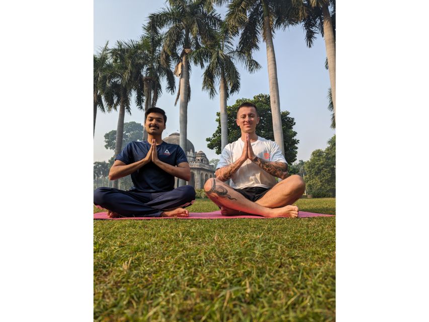 Delhi: Yoga in Lodhi Garden - Poses you might try, from beginner-safe to challenge-level options