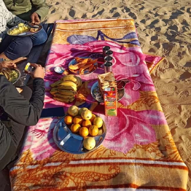 Desert Rose Jaisalmer: Overnight Stay Middle of Thar Desert - Sleeping under the stars: warm bedding or the dunes themselves
