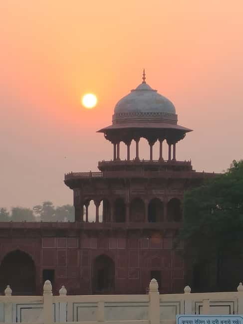 Evening tour of Agra city with Sunset Taj Mahal & Agra Fort - The real reason this tour works: sunset Taj from the other side of the river