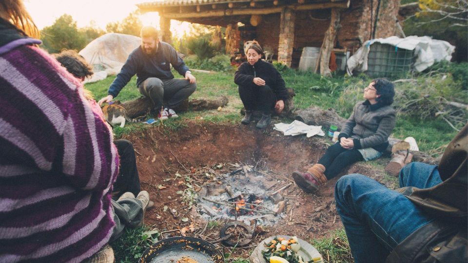 Farm to Table: With a local farmer family - The Meal Under a Neem Tree: Dal Bati Churma Plus Saag and Chaas