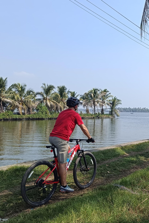Fort Kochi Beach and Backwater eBike/Cycling Tour (Half Day) - Kumbalangi Backwater Village: calm water vibes with a real community feel