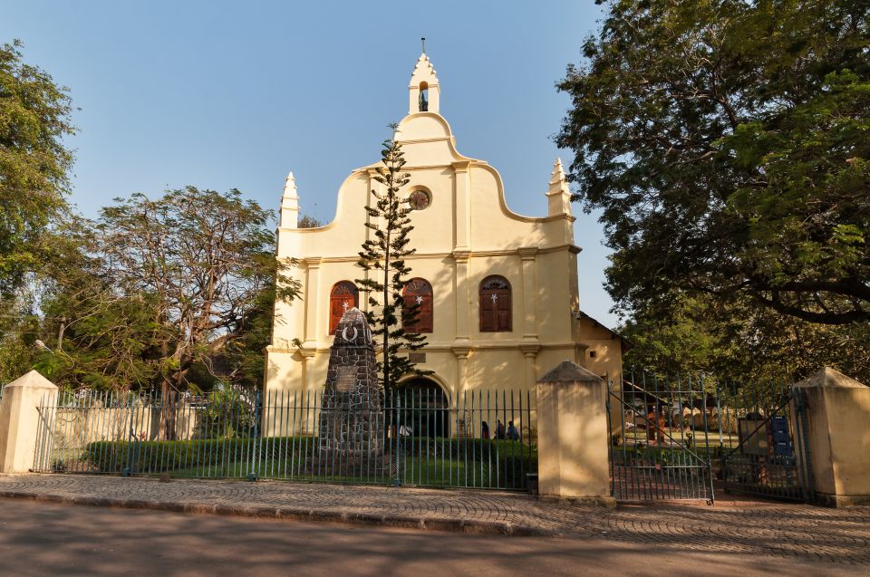 Fort Kochi & Chinese Fishing Nets Private Walking Tour - St. Francis Church (1503) and the Vasco da Gama Story