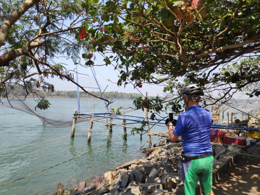 Fort Kochi Heritage Day Cycling Tour - Mattancherry Palace murals and the Ginger warehouse stop