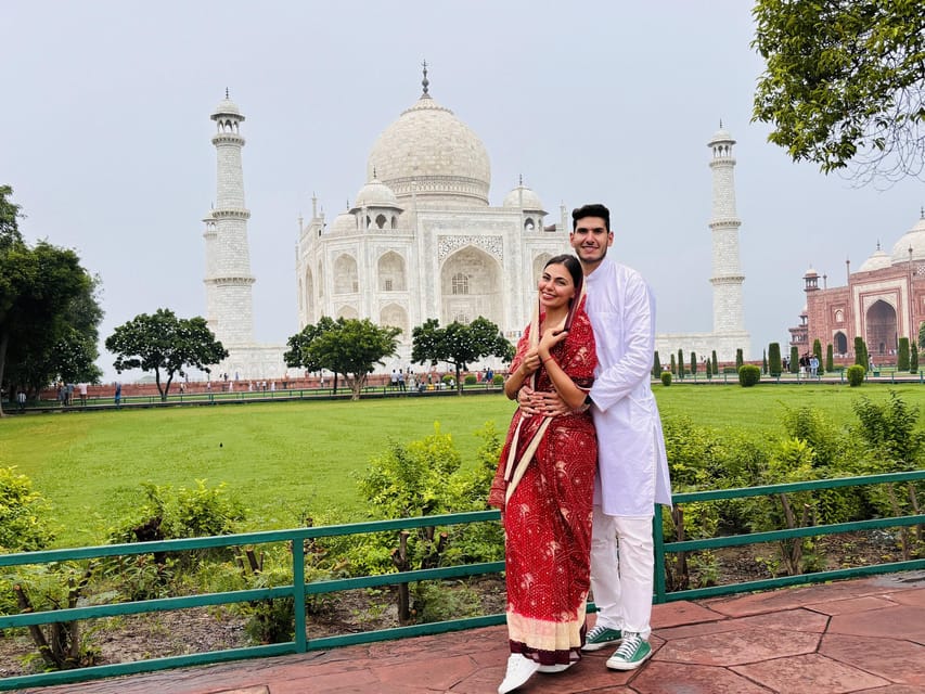 From Agra: Taj Mahal Tour w/ Elephant Conservation - Lunch and comfort breaks that protect your energy