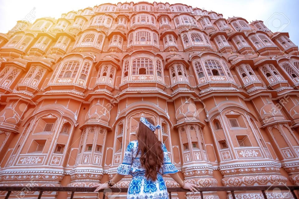 From Delhi: 2-Day Agra & Jaipur Golden Triangle Experience - City Palace and Hawa Mahal: Royal Interiors vs. Architectural Views