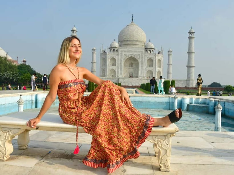 From Delhi: 2-Days Golden Triangle Tour to Agra and Jaipur - Taj Mahal Day: Skip-Line Entry, Golf Cart Transfer, and First Impressions