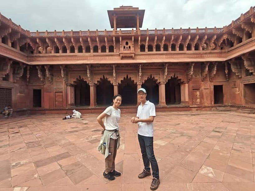 From Delhi: 2 Days Overnight Taj Mahal & Agra Private Tour - Day 2: sunrise at the Taj Mahal, then Fatehpur Sikri’s red-stone ghost town