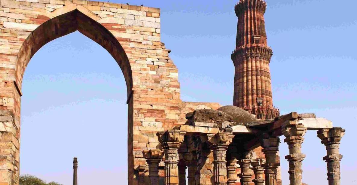 From Delhi: 3-Days Private Golden Triangle Tour with Hotel - Day 1 in Delhi: Old City Icons to Qutub Minar Views