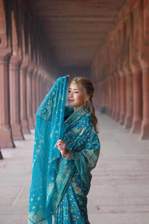 From Delhi/Agra: Taj Mahal Tour with Rental Saree Experience - Key points at a glance