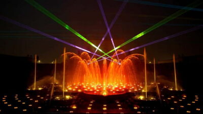 From Delhi: Akshardham Exhibition and Sahaj Anand Water Show - Sahajanand Darshan: Values shown in multimedia, not lectures