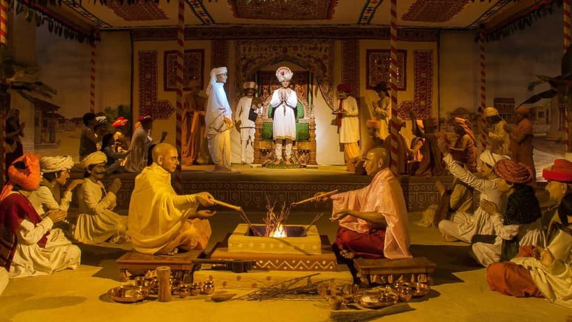 From Delhi: Akshardham Exhibition and Sahaj Anand Water Show - Sanskriti Darshan: The cultural boat ride and one surprising detail