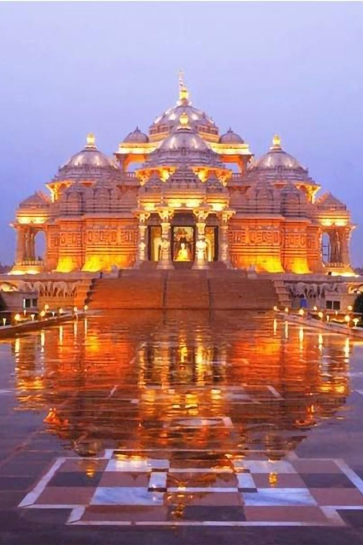 From Delhi: Akshardham Tour With Light & Water Show - Easy start: Delhi area pickup and a calm drive to Akshardham