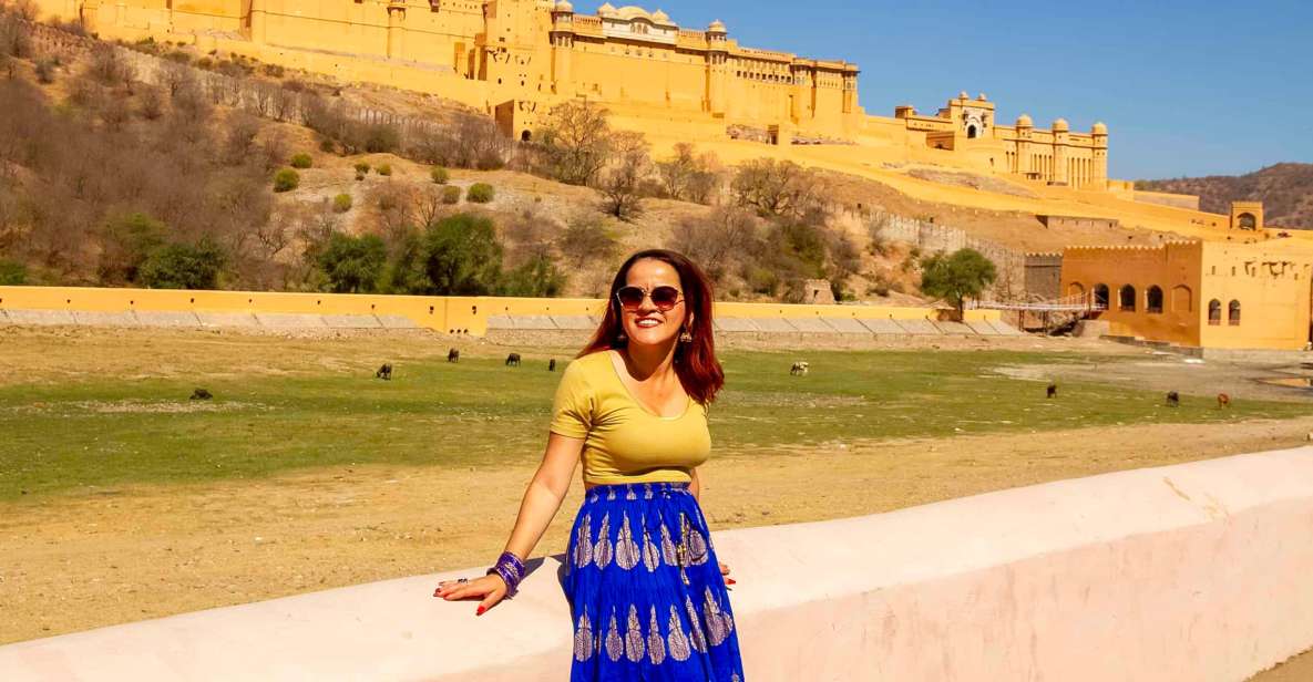 From Delhi: Jaipur Day Trip by Fast Train or Private Car - Amber Fort: why the courtyards usually become the best photos