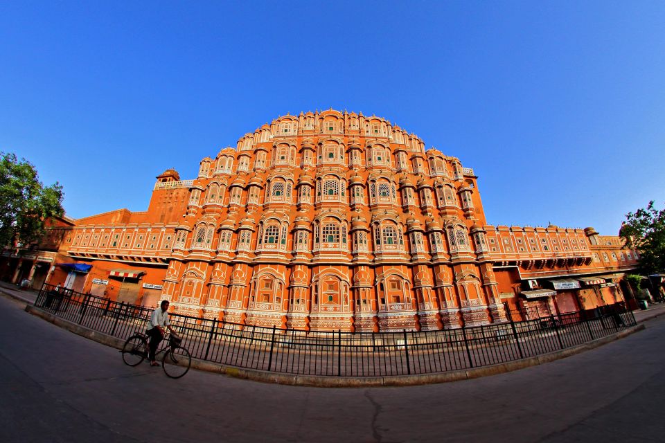 From Delhi: Private 4-Day Golden Triangle Tour with Pickup - Jaipur highlights: Amer Fort, City Palace, Hawa Mahal pass-by, and Jantar Mantar