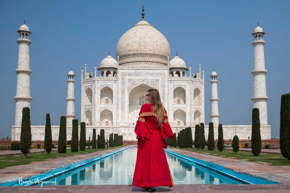From Delhi: Private 5 Days Golden Triangle Guided Tour - Day 1 in Agra: Taj Mahal access, Agra Fort, and the Mehtab Bagh sunset view