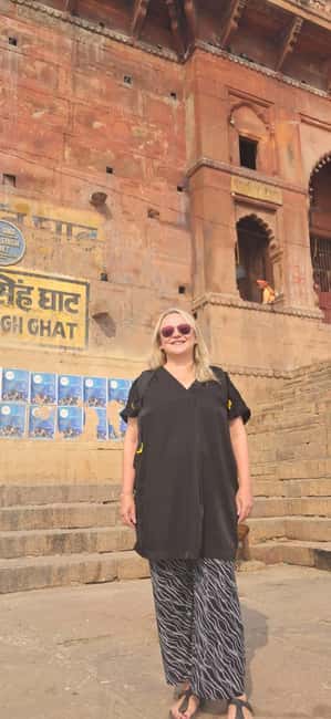 From Delhi: Same Day Varanasi Tour By Flight With Boat Ride - Bharat Mata Mandir: the marble relief map detour that changes the mood