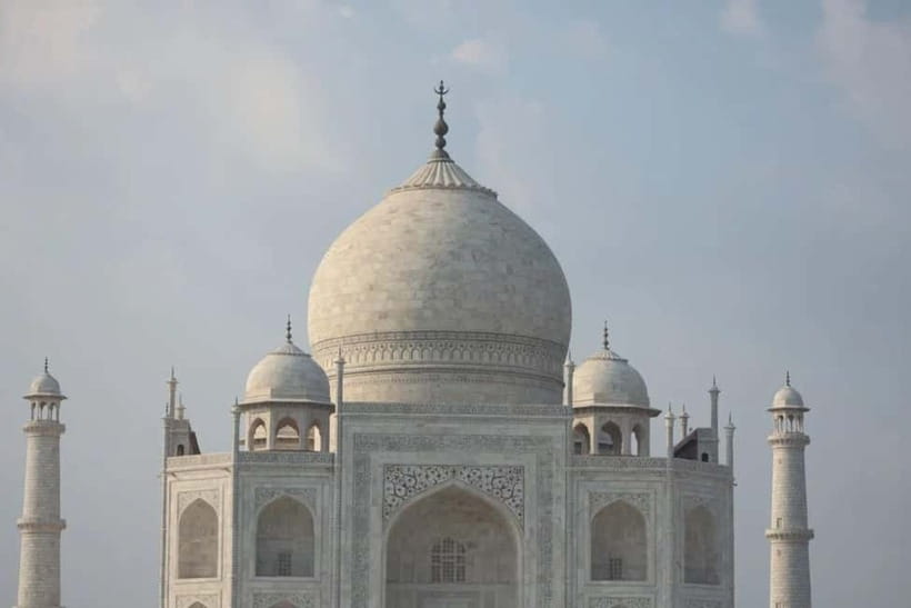 From Delhi: Taj Mahal & Agra Day Tour with Fatehpur Sikri - Fatehpur Sikri: Buland Darwaza and Jama Masjid in red sandstone