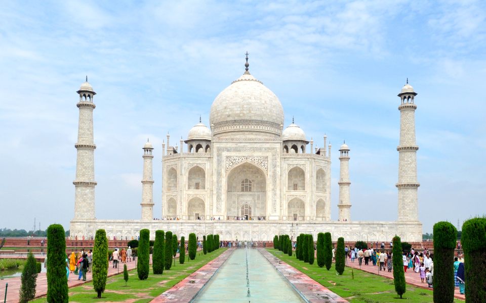 From Delhi: Taj Mahal & Agra Fort Private Tour with Options - Agra Fort: Mughal power in red sandstone