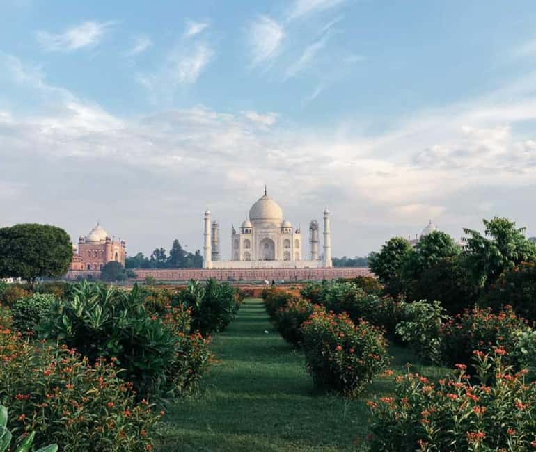 From Delhi: Taj Mahal Sunrise , Agra Fort & Baby Taj Tour - Luxury Meal in Agra: Breakfast or Lunch Based on Your Pickup Time