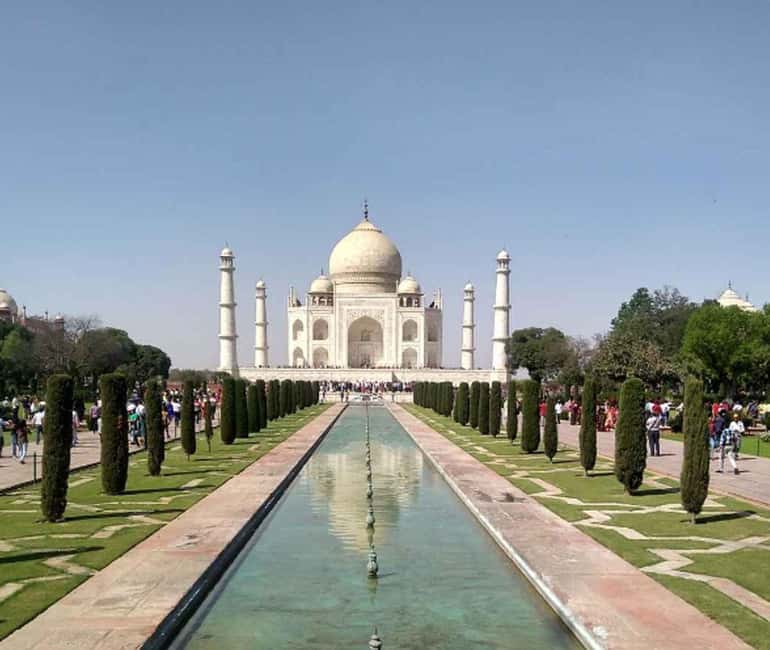From Delhi: Taj Mahal Sunrise , Agra Fort & Baby Taj Tour - Agra Fort at UNESCO Level: A Guided Hour That Helps You Focus