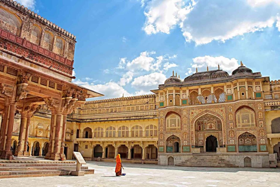 From Jaipur: Half-Day City Tour with Guide - Amber Fort: views, architecture, and the stone observatory