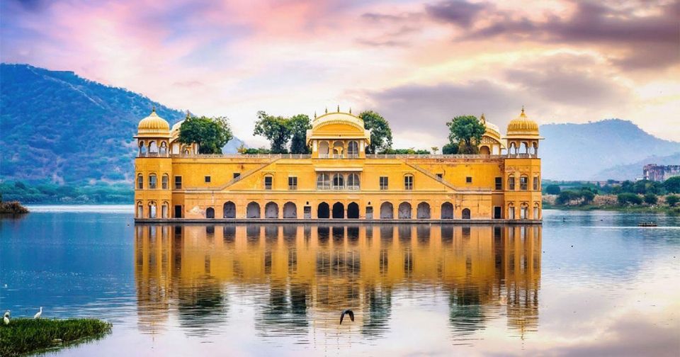 From Jaipur: Half-Day City Tour with Guide - Jal Mahal photo stop at Man Sagar Lake: short, scenic, and useful