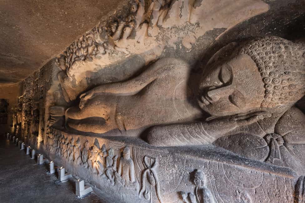 From Mumbai: Ajanta and Ellora Day Tour with Flights - Ellora Caves: your first big UNESCO hit