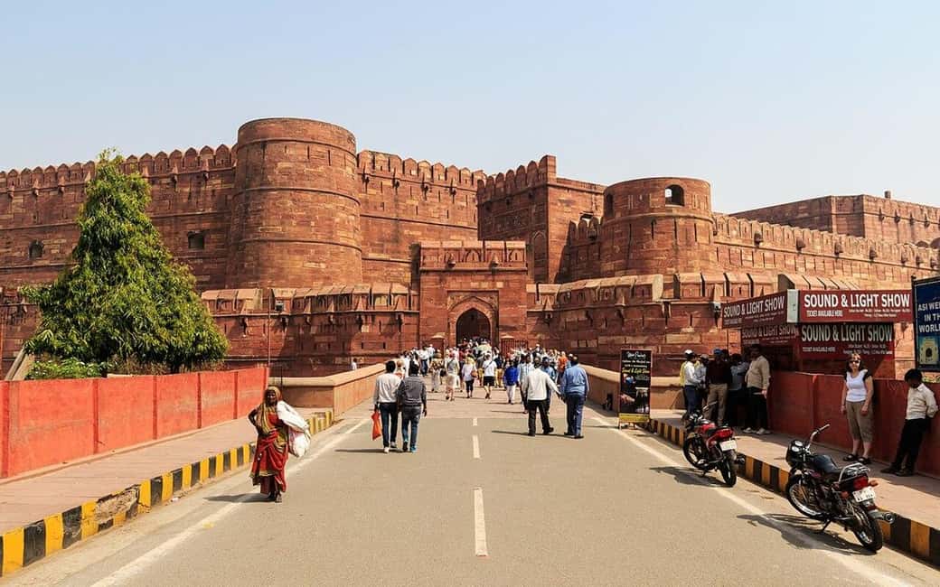 From Mumbai: Same Day Taj Mahal, Agra Tour with Flights - Wildlife SOS Elephant Conservation and Care Center