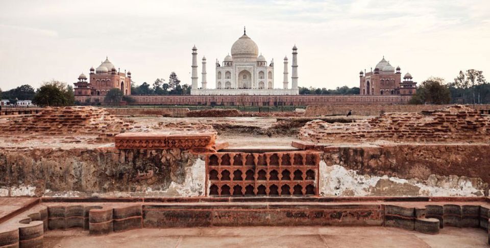 From New Delhi: 2-Day Taj Mahal Sunrise and Sunset Tour - Day 2: near-empty sunrise at the Taj, then Baby Taj and sunset at Mehtab Bagh