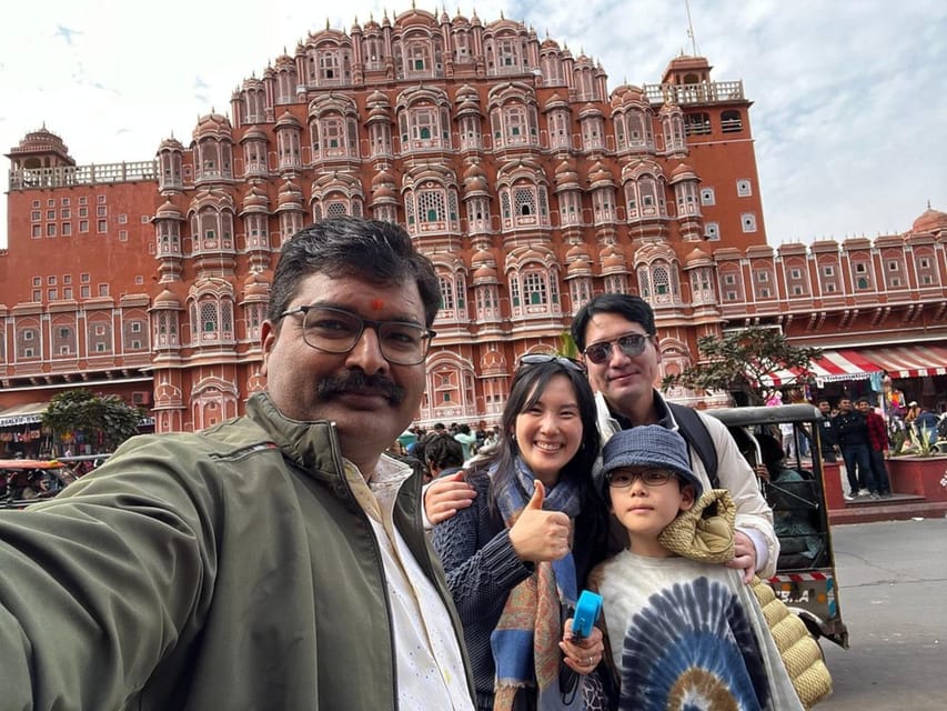 From New Delhi: Jaipur Guided City Tour with Hotel Pickup - Jal Mahal from outside: a photo stop with clear limitations