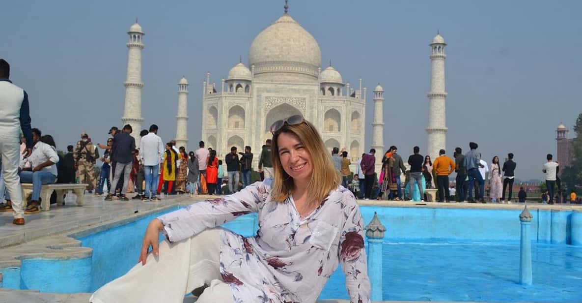 From New Delhi: Taj Mahal and Elephant Conservation Centre - Agra Lunch: Included Only on the All-Inclusive Option