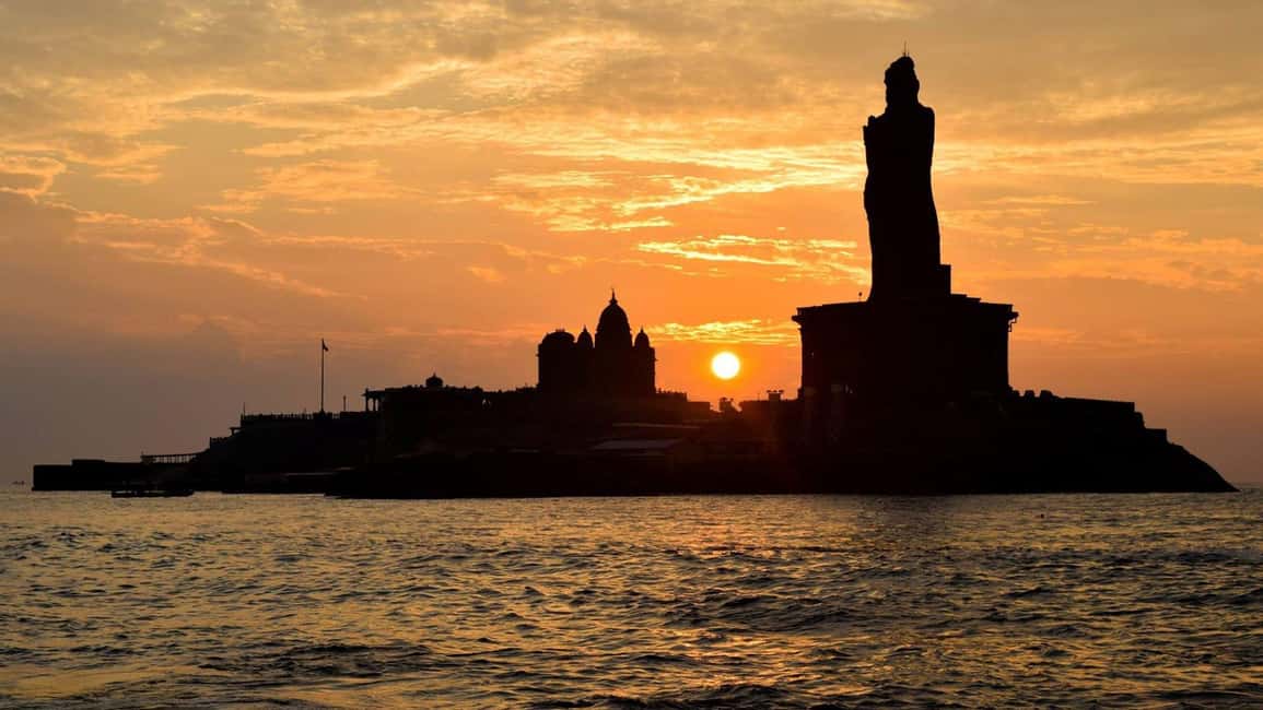 From Trivandrum: Kanyakumari and Poovar Private Day Tour - Poovar first: calm backwaters, mangroves, and optional shikara time