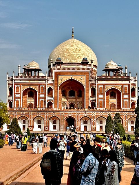 Full-Day Private Old and New Delhi Combo Tour - Red Fort views and Humayun’s Tomb: Mughal power in two tempos