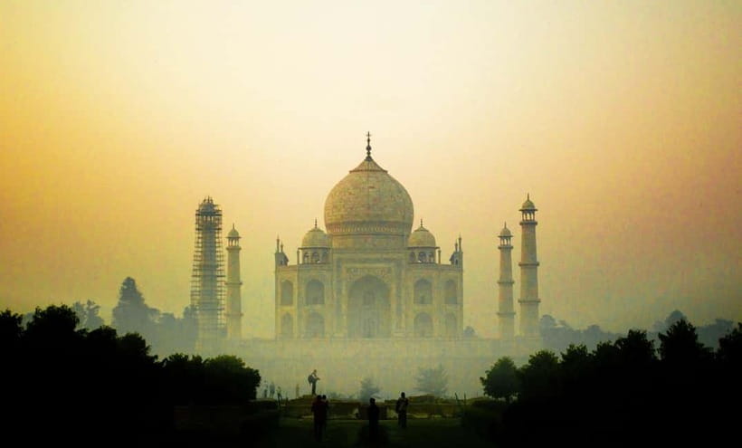 Full-Day Tour of Agra with Sunrise & Sunset at Taj Mahal - Agra Fort with a guide: Mughal power, not just pretty walls