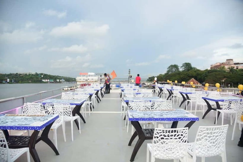 Goa: Triple Deck Family Dinner Cruise and Performances - The three-deck setup: pick your vibe for the night